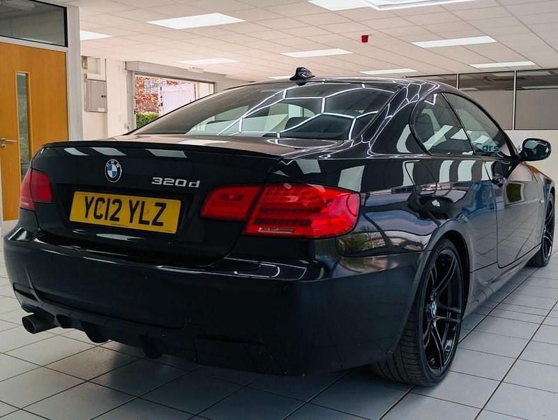 Used BMW 320 Sport Line 2012 Black Coupe