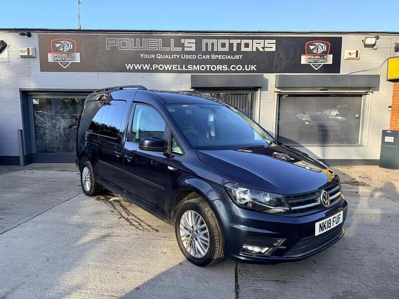 Blue Used 2018 VW Caddy Maxi MPV | £12,995 (Fair price) - Image 1/4