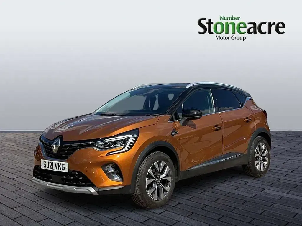 Begagnad Renault Captur Version S 128 HK (94 kW) 2021 Orange SUV