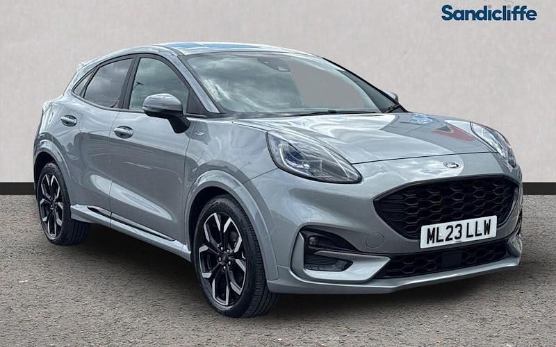 Silver Used 2023 Ford Puma ST-Line X Hatchback | £15,619 (Good price) - Image 1/4