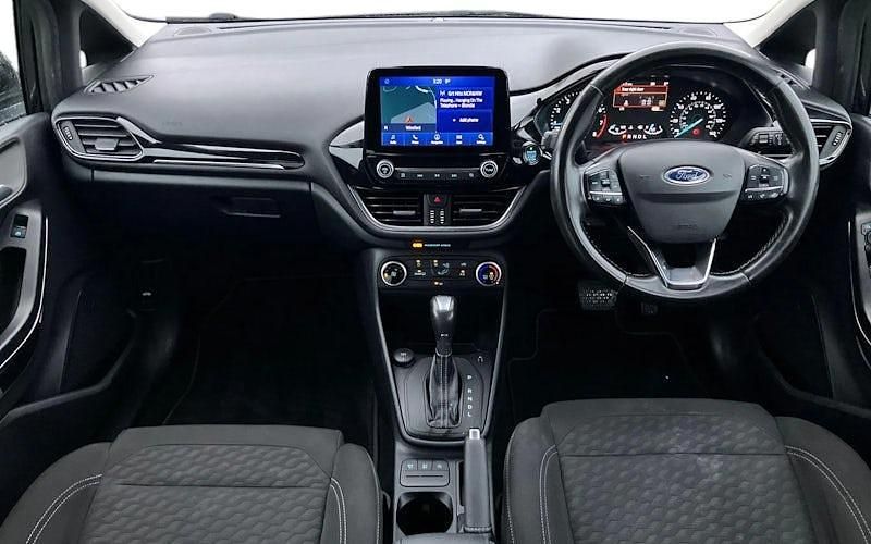 Used Ford Fiesta Titanium 125 HP (91 kW) 2021 Black Hatchback