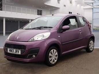 Used Peugeot 107 Active 68 HP (50 kW) 2013 Purple Hatchback