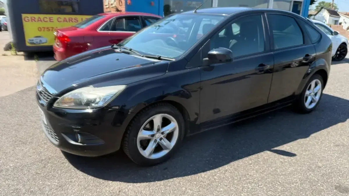 Used Ford Focus Zetec 2008 Black Hatchback