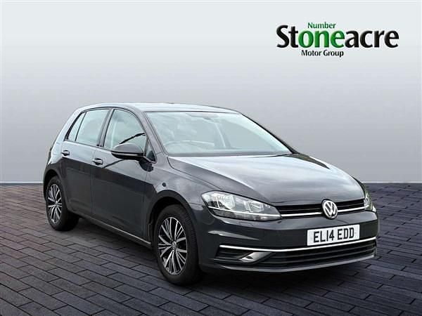 Grey Used 2018 VW Golf VII SE Hatchback | £12,995 (Fair price) - Image 1/2