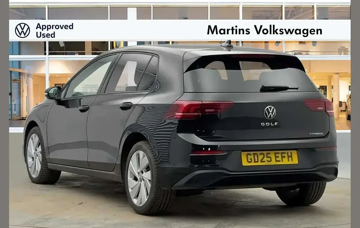 Used VW Golf VIII Match 204 HP (150 kW) 2025 Black Hatchback