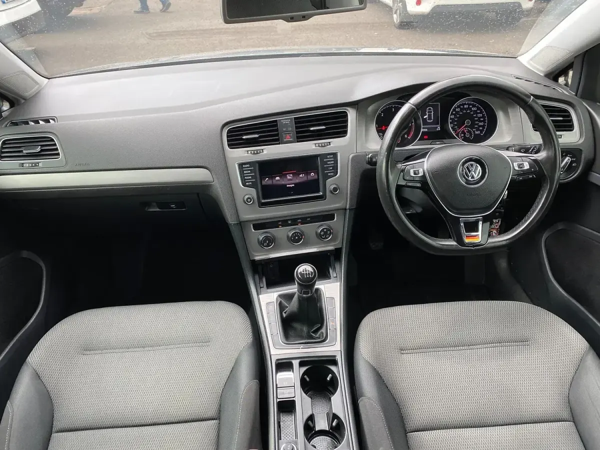Used VW Golf VII Match 2015 Silver Hatchback