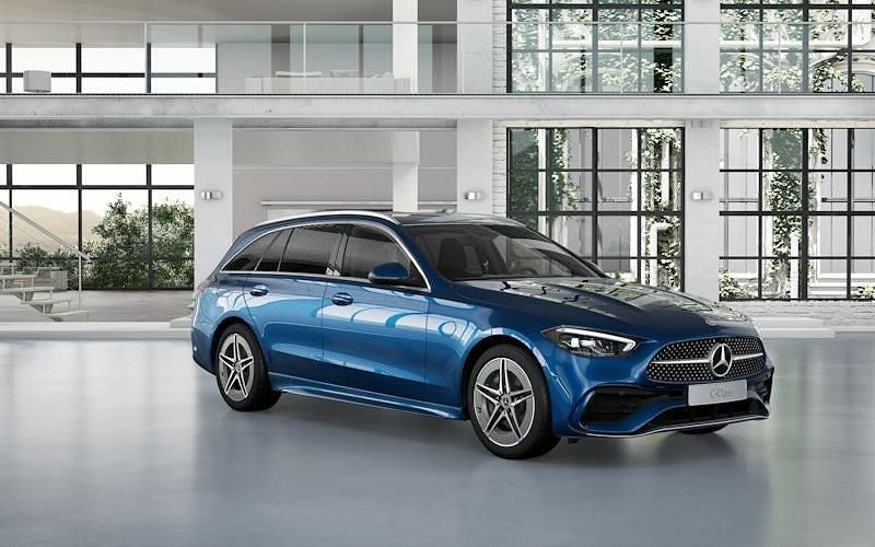 New 2025 Mercedes C200 AMG line Estate | £40,639 - Image 1/4