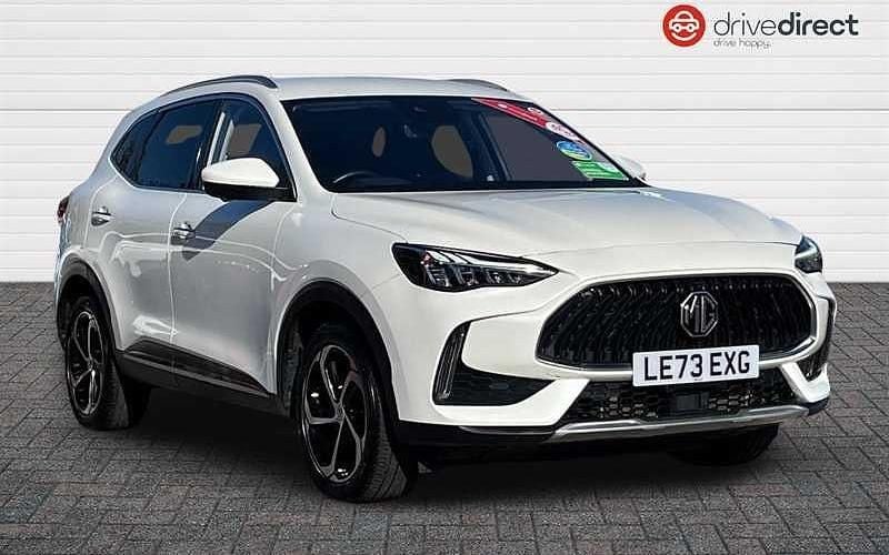 Solid white pearl Used 2023 MG HS Trophy SUV | £16,750 (Fair price) - Image 1/4