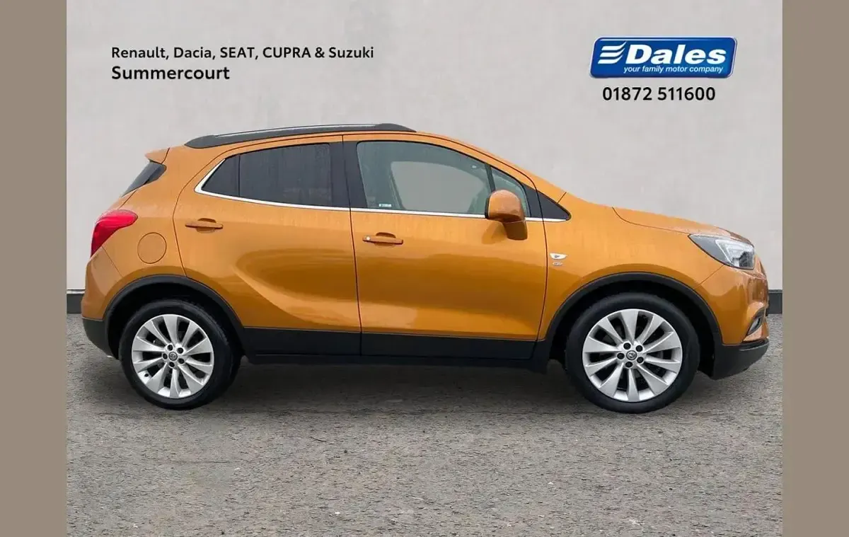 Used Vauxhall Mokka X Elite 138 HP (101 kW) 2018 Orange SUV