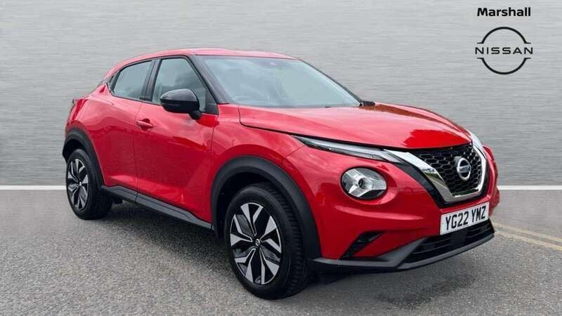 Red Used 2022 Nissan Juke Acenta SUV | £13,880 (Fair price) - Image 1/4