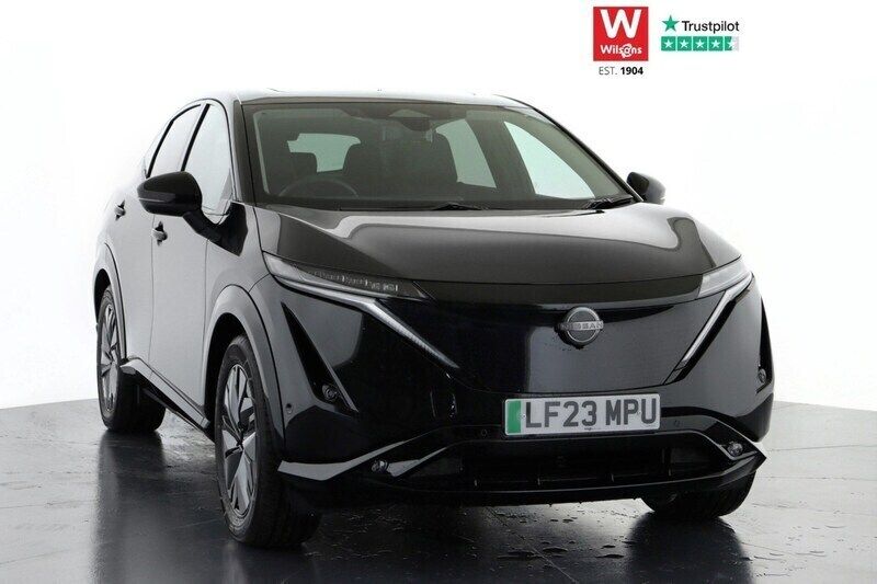 Black Used 2023 Nissan Ariya Evolve SUV | £29,400 (Super price) - Image 1/4