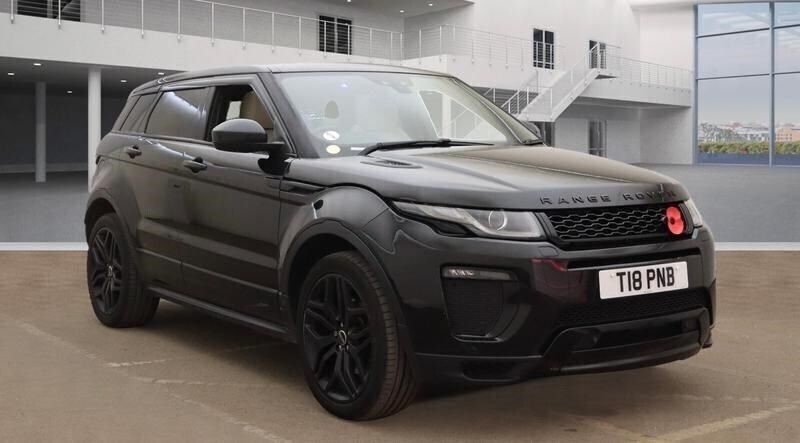 Santorini black Used 2016 Land Rover Range Rover evoque HSE Dynamic SUV | £11,995 (Fair price) - Image 1/4