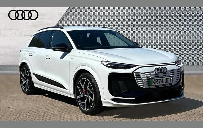 Begagnad Audi Q6 e-tron Advanced 285 kW (388 HK) 2024 Vit SUV
