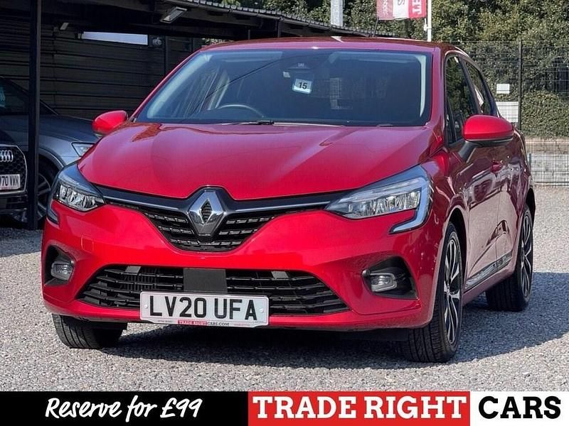 Used Renault Clio V Iconic 99 HP (72 kW) 2020 Red Hatchback