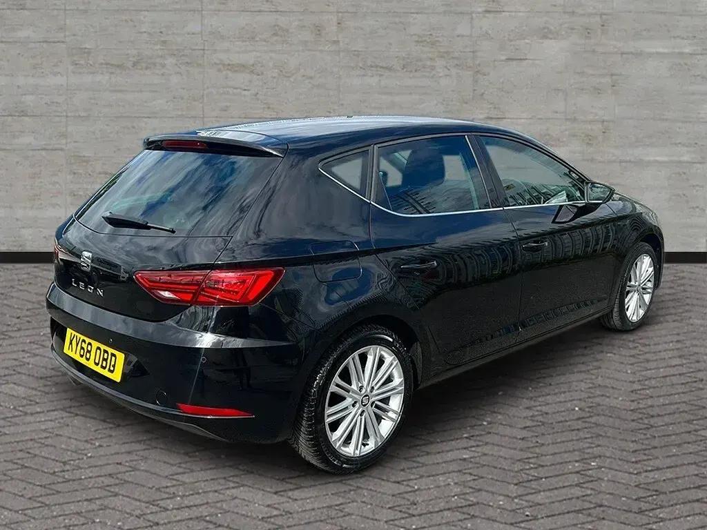 Used Seat Leon XCELLENCE 190 HP (139 kW) 2019 Black Hatchback