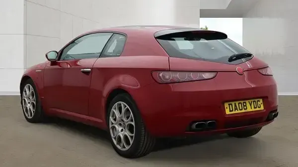 Begagnad Alfa Romeo Brera 2008 Röd Sportkupé