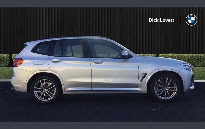 Used BMW X3 M Sport 187 HP (137 kW) 2021 Silver SUV