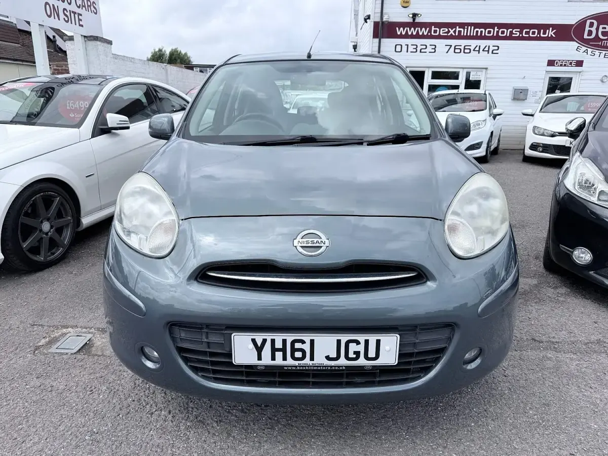 Used Nissan Micra Acenta 98 HP (72 kW) 2011 Grey Hatchback