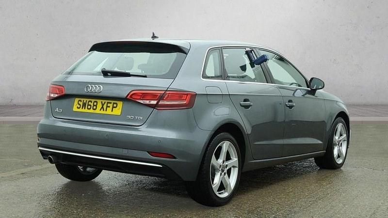 Used Audi A3 Sportback Sport 116 HP (85 kW) 2019 Grey Hatchback