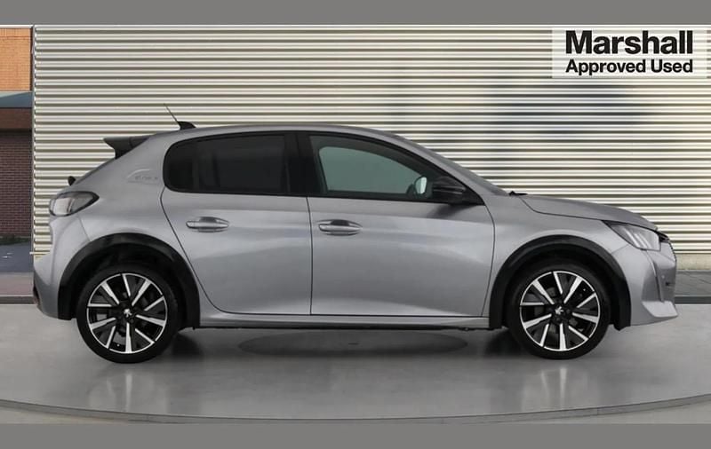 Used Peugeot 208 GT-line 128 HP (94 kW) 2020 Grey Hatchback