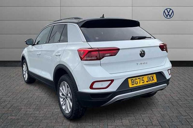Used VW T-Roc Match 115 HP (84 kW) 2025 White SUV