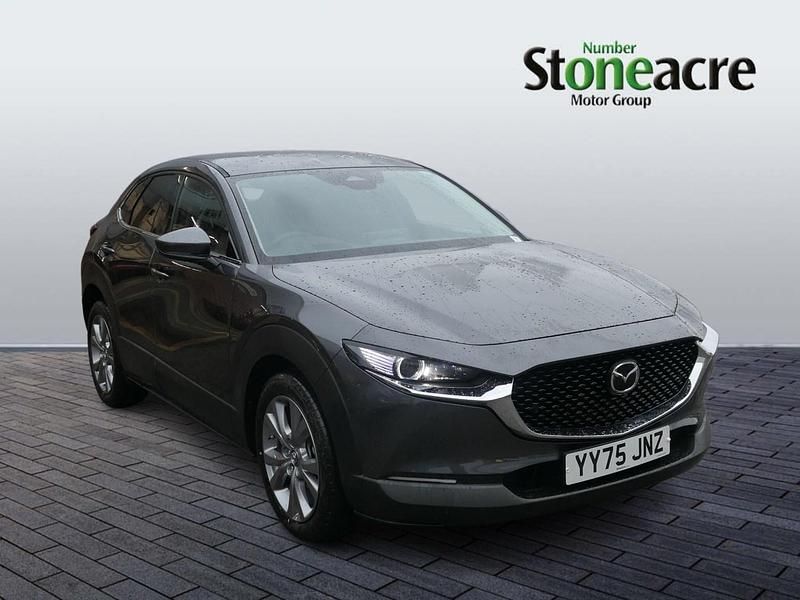 Grey New 2025 Mazda CX-30 Exclusive-Line SUV | £23,495 (Good price) - Image 1/4