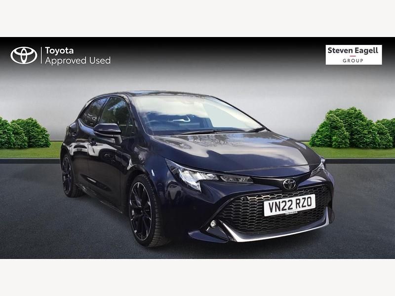 Blue/black Used 2022 Toyota Corolla Sport Hatchback | £19,189 (A bit pricey) - Image 1/3