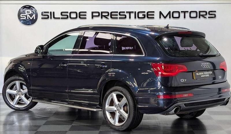 Used Audi Q7 S-Line 245 HP (180 kW) 2010 Blue SUV