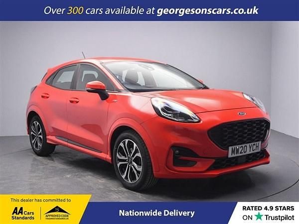 Red Used 2020 Ford Puma ST-Line SUV | £11,500 (Good price) - Image 1/1