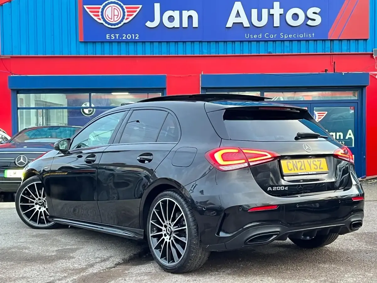 Used Mercedes A200 Exclusive 2021 Black Hatchback