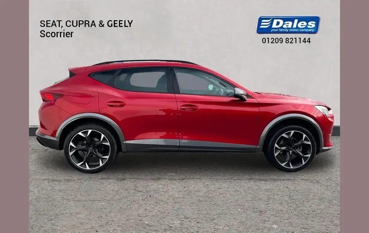 Used Cupra Formentor 150 HP (110 kW) 2024 Red SUV