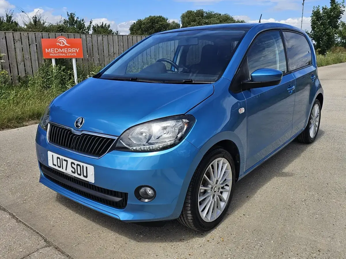 Used Skoda Citigo SE L 2017 Blue Hatchback