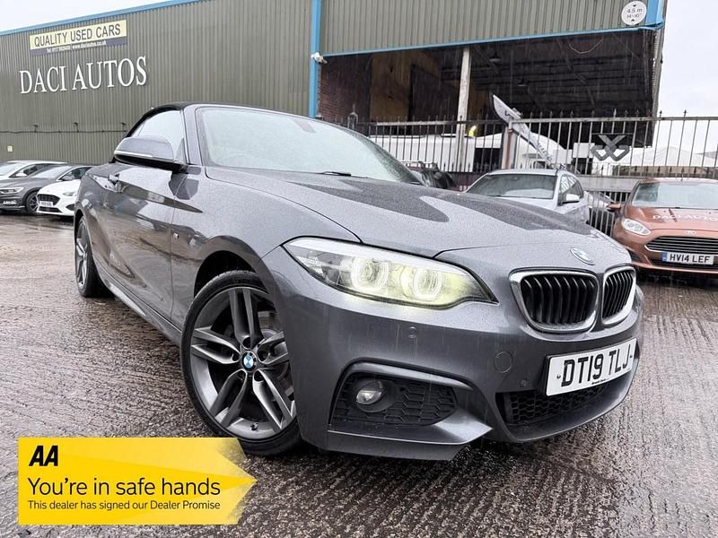 Used BMW 220 M Sport 190 HP (139 kW) 2019 Grey Cabriolet