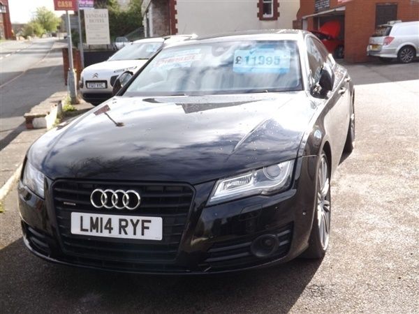 Black Used 2014 Audi A7 Hatchback | £11,495 (Good price) - Image 1/4
