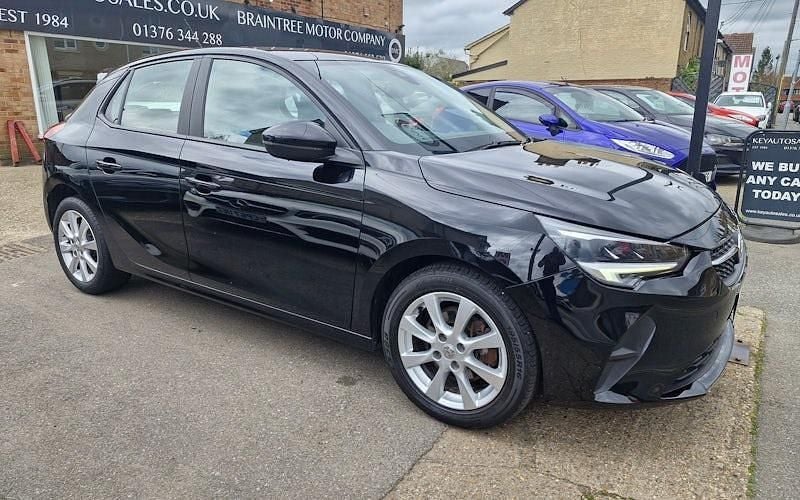 Second-hand Vauxhall Corsa Design Edition 101 CP (74 kW) 2023 Negru Hatchback