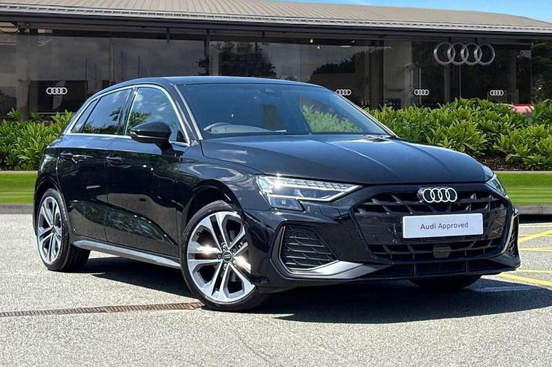 Black Used 2024 Audi A3 S-Line Hatchback | £27,750 (Fair price) - Image 1/4