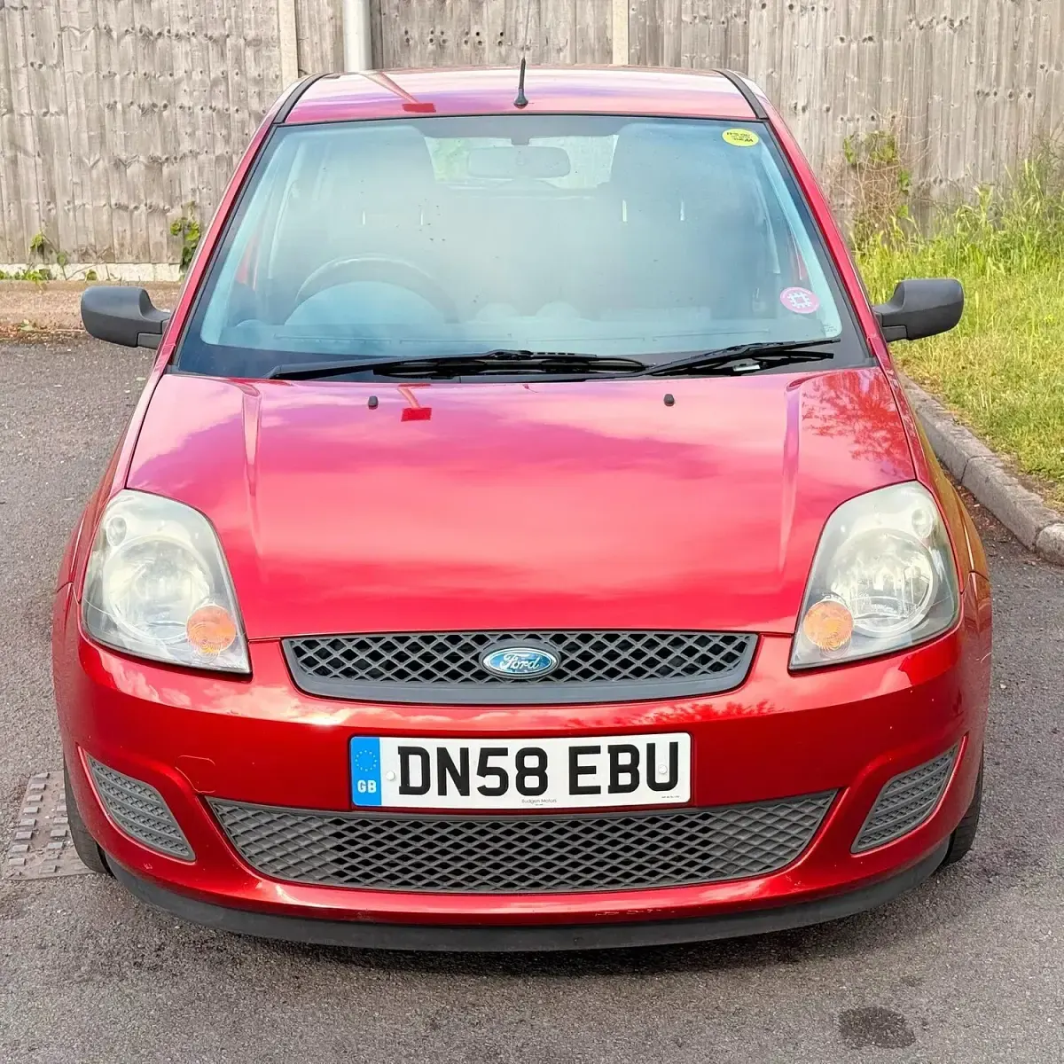 Used Ford Fiesta Style 2008 Red Hatchback
