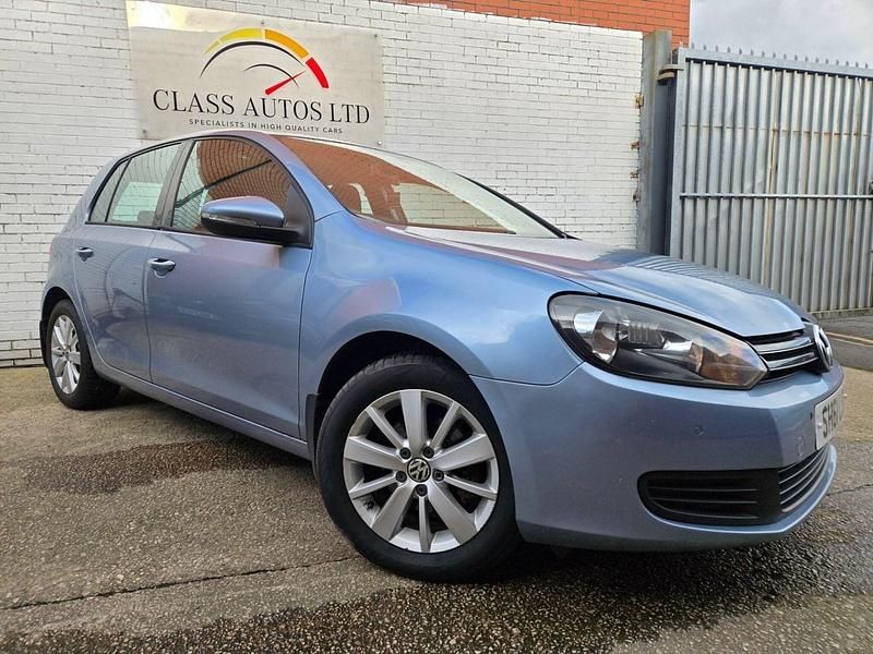 Used VW Golf VI Match 2011 Blue Hatchback