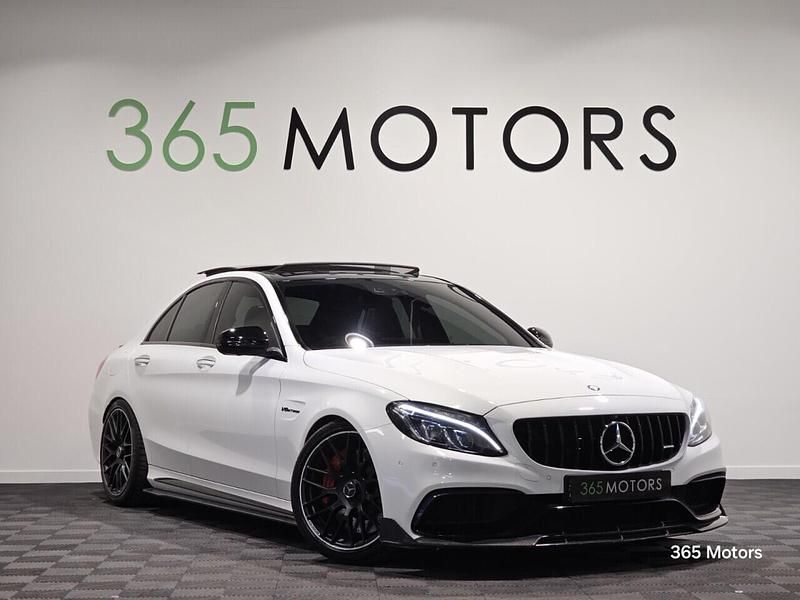 White Used 2016 Mercedes C63 AMG Premium Sedan | £29,480 (A bit pricey) - Image 1/3