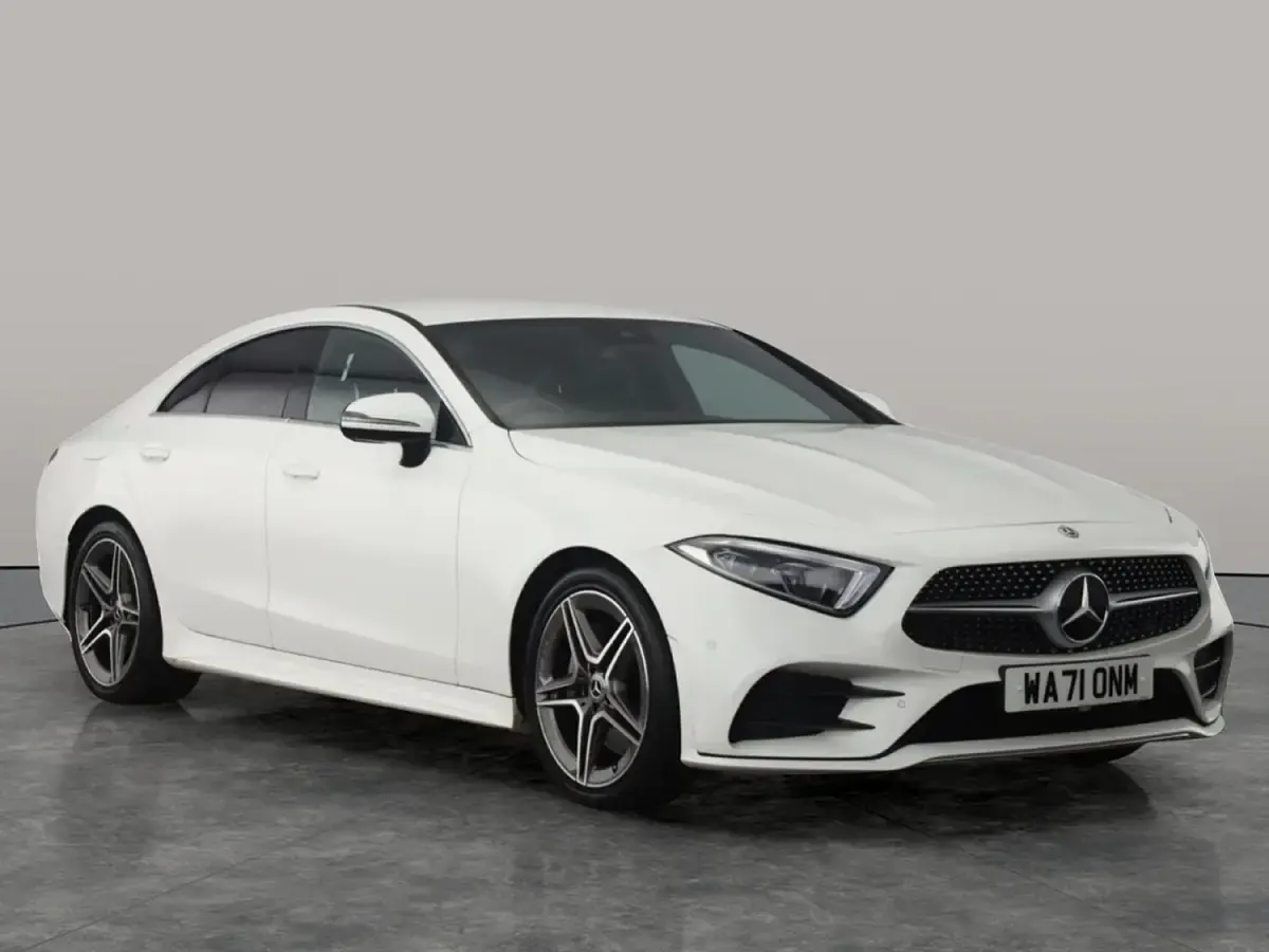 Used Mercedes CLS300 AMG line 245 HP (180 kW) 2021 White Coupe