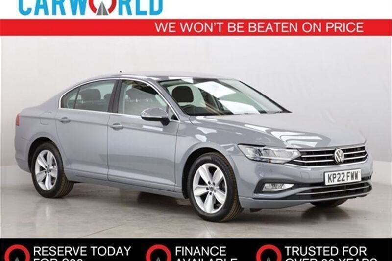 Grey Used 2022 VW Passat SE Sedan | £18,480 (Expensive) - Image 1/3