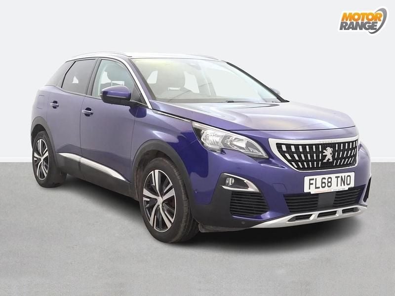 Used Peugeot 3008 Allure 130 HP (95 kW) 2018 Blue SUV