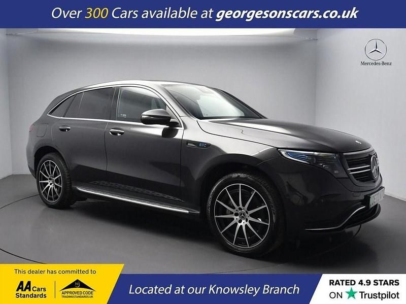 Used Mercedes EQC400 AMG line 300 kW (408 HP) 2022 Grey SUV
