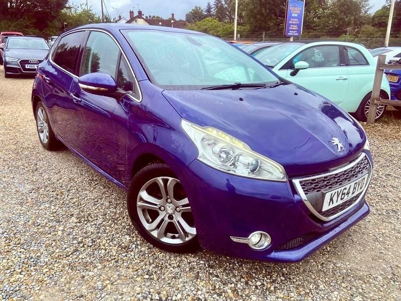 Blue Used 2014 Peugeot 208 Allure Hatchback | £3,995 (Fair price) - Image 1/4