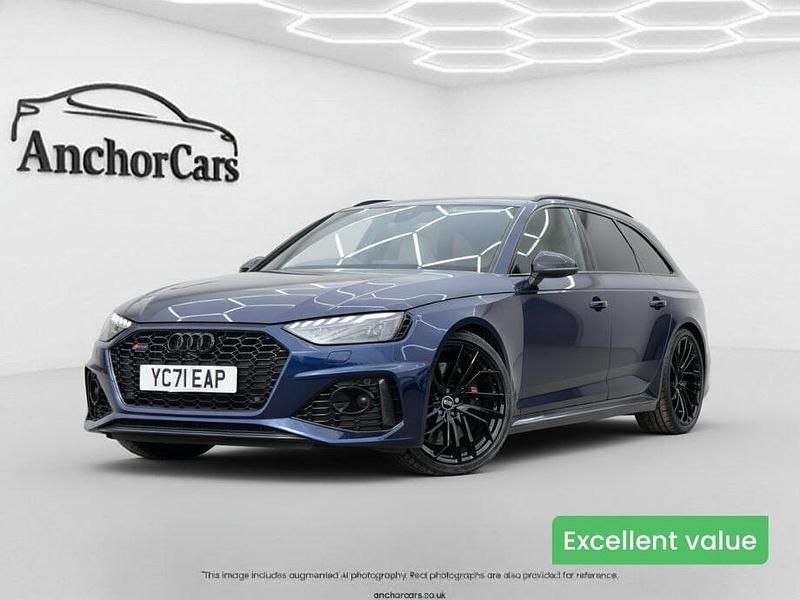 Used Audi RS4 Black Edition 450 HP (330 kW) 2021 Blue Estate