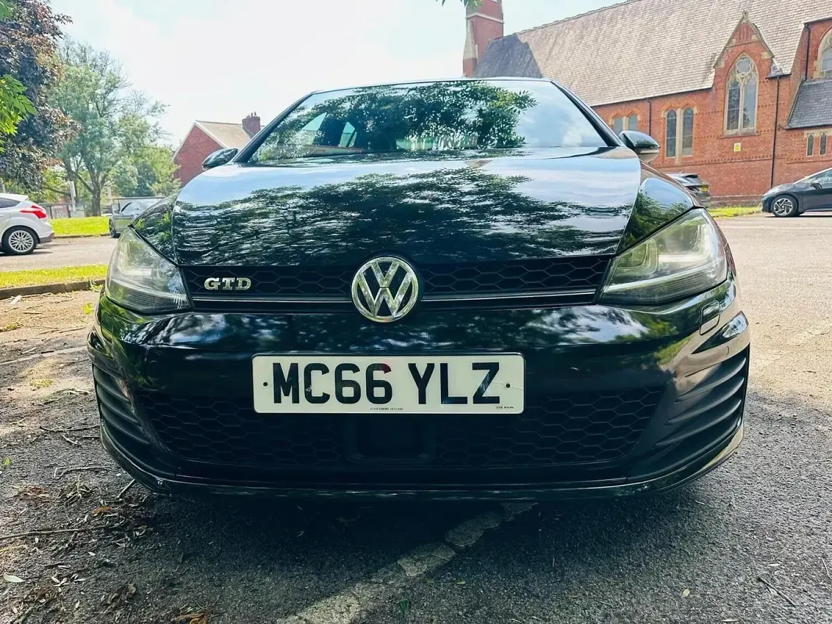 Used VW Golf VII GTD 2016 Black Hatchback