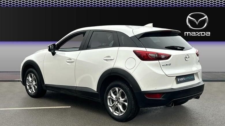 Used Mazda CX-3 120 HP (88 kW) 2018 White SUV