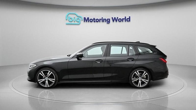 Used BMW 320 Sport Line 184 HP (135 kW) 2021 Black Estate