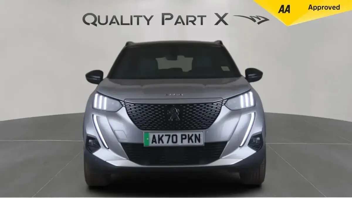 Used Peugeot e-2008 GT-line 100 kW (136 HP) 2020 Grey SUV