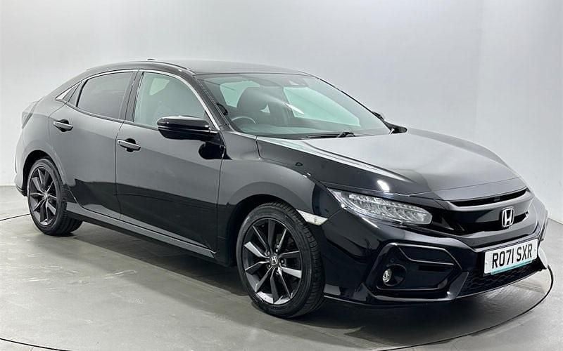 Used Honda Civic SR 126 HP (92 kW) 2021 Black Hatchback
